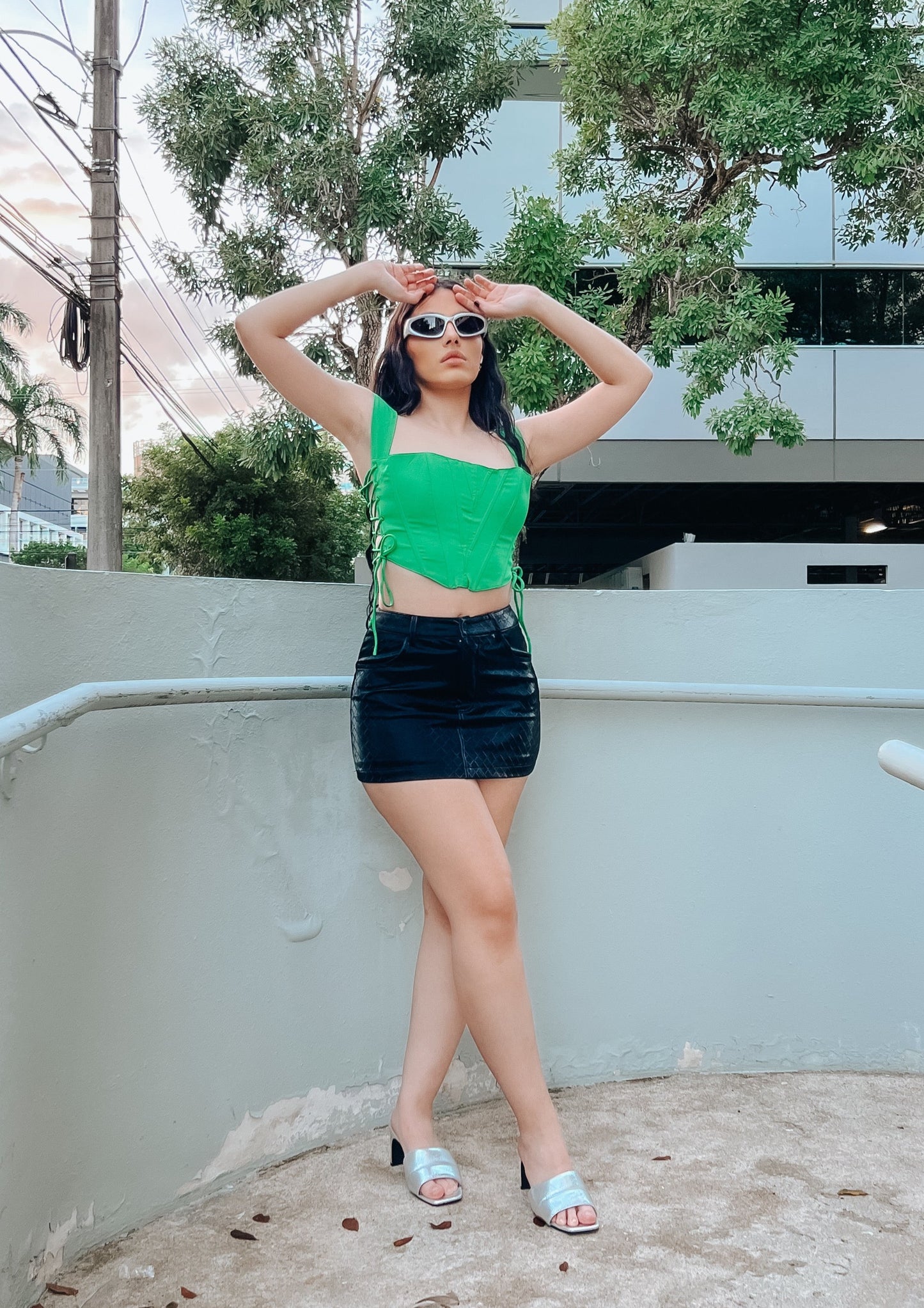 Luciana Green Bustier