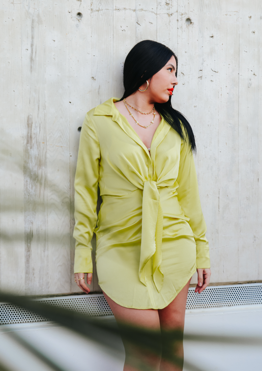 Vero Long Sleeve Satin