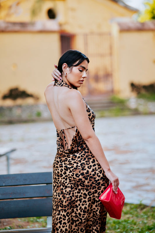 Animal Print Dress