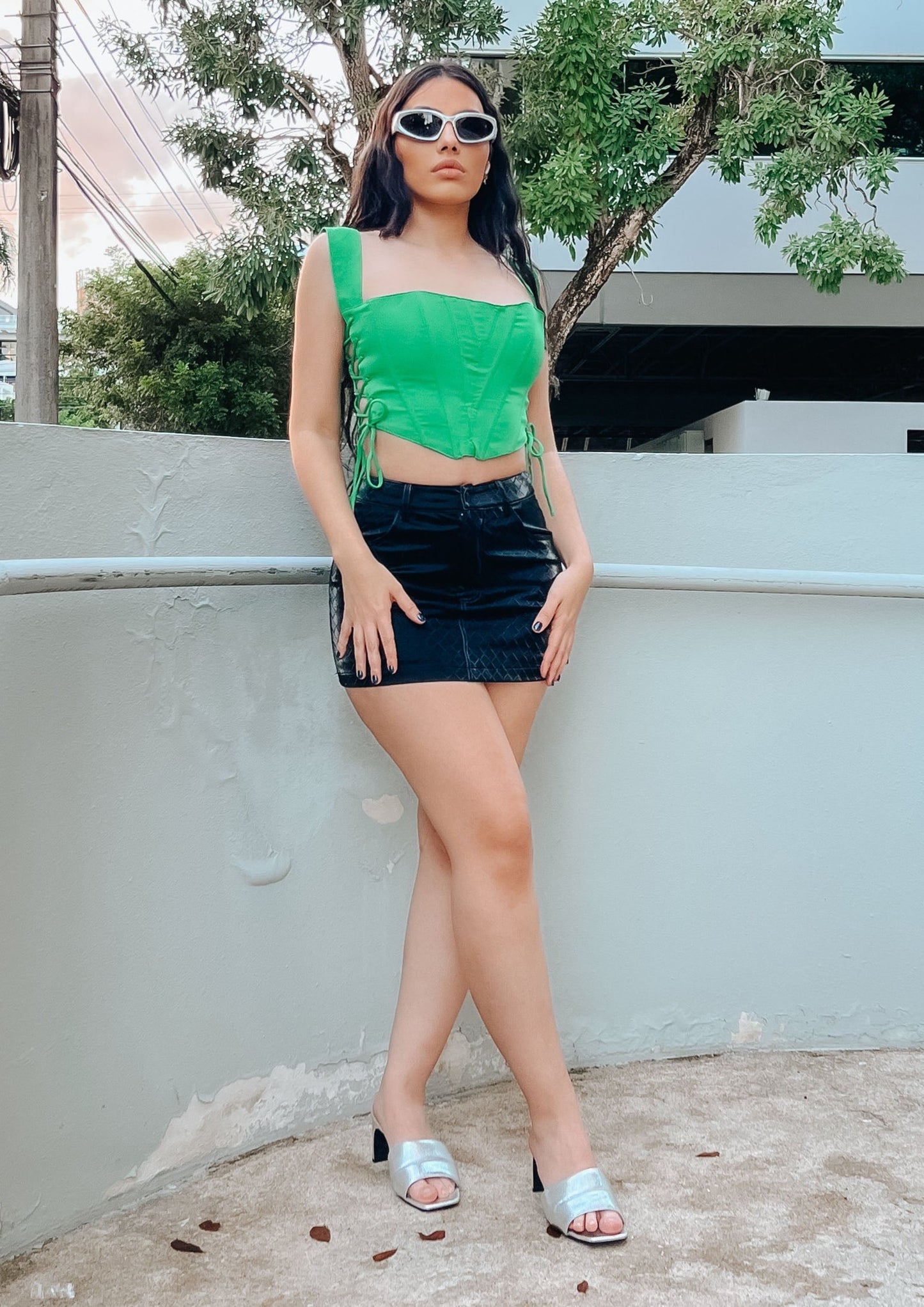 Luciana Green Bustier